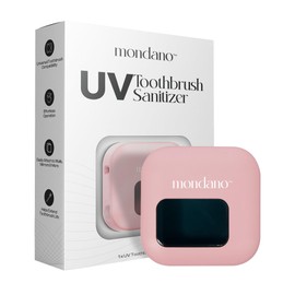 Mondano UV-C Toothbrush Sanitizer and Holder, Toothbrush Case - Manual/Electric Toothbrush Cover for Any Toothbrush Head - Rechargeable Toothbrush Travel Case, Tooth Brush Cover Cap for Home