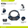 Squire Heavy Duty Bikelock (Kilda Combi) - 4 Wheel Combination