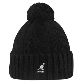 Kangol Pompom Beanie - Black / 1SFM