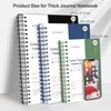 EMSHOI Notebook B5, Bullet Dotted Journal, Spiral Notebook 300 Pages/150