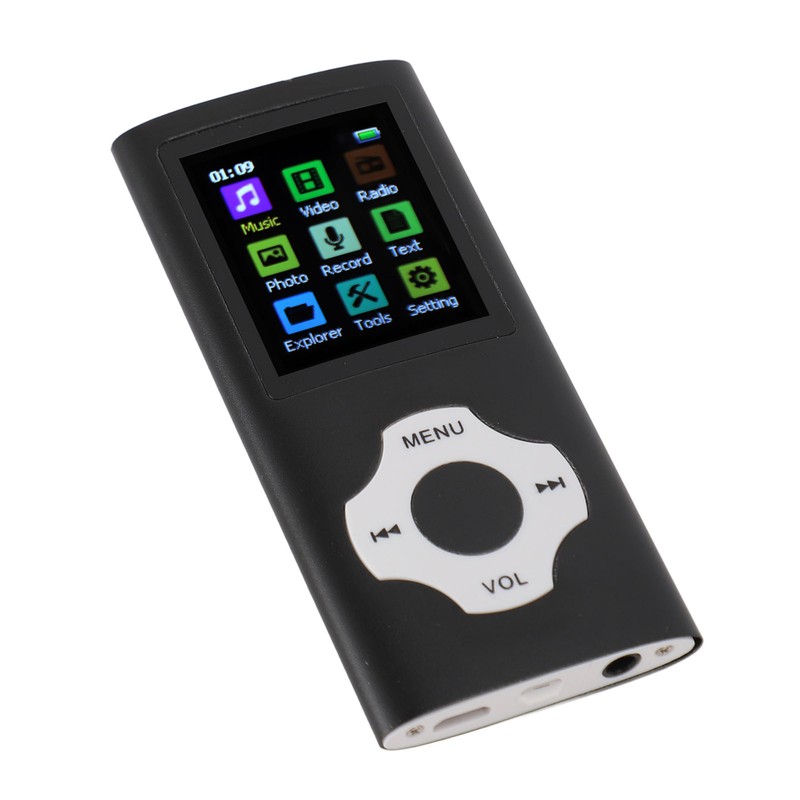 MP3 Player HiFi Lossless Rechargeable 1.8in TFT Screen Portable Music