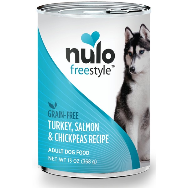 Nulo Grain Free Canned Wet Dog Food (13 oz, Salmon) - 12 Cans
