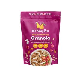 The Happy Pear - Healthy and Tasty Premium Luxury Granola - Plant Based, High Fibre, No artificial Colours or Flavours - 3 Delicious Flavors - Vegan