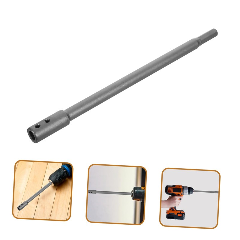 TEHAUX 10 ' Metal Drill Extender Extra Long Drill Bit