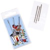 TSL 6 x Tapestry Needles, Metal, Silver, 18-50 mm