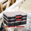DuraSys Tools Organizer, Small Parts Storage Toolbox, 17.3 * 13.7