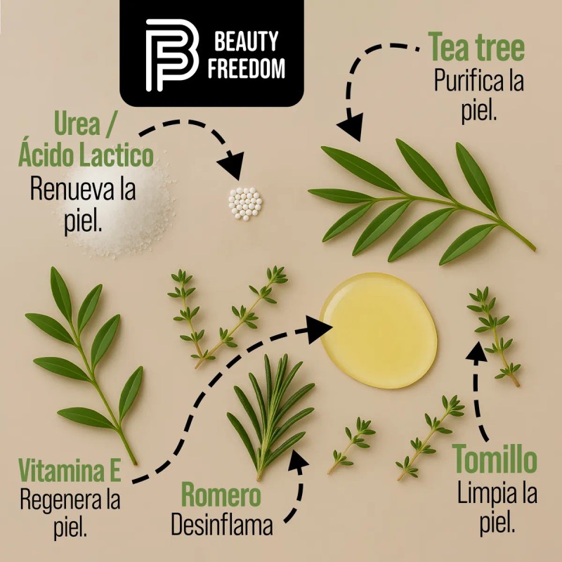 Beauty Freedom Crema Uñas Quebradizas Antifúngico 100gr