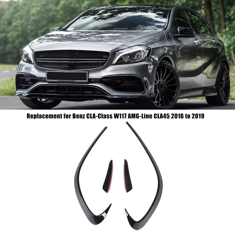 Front Bumper Wind Knife Front Bumper Wing Type Fog Lights