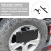 Hoolcar Spare Tire License Plate Relocation Bracket Holder Compatible with