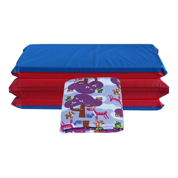 KinderMat 1.5" Thick + PBS Kids Kinderbundle - Washable Cover,