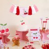 Cherry 1st Birthday High Chair Banner - Sweet One First