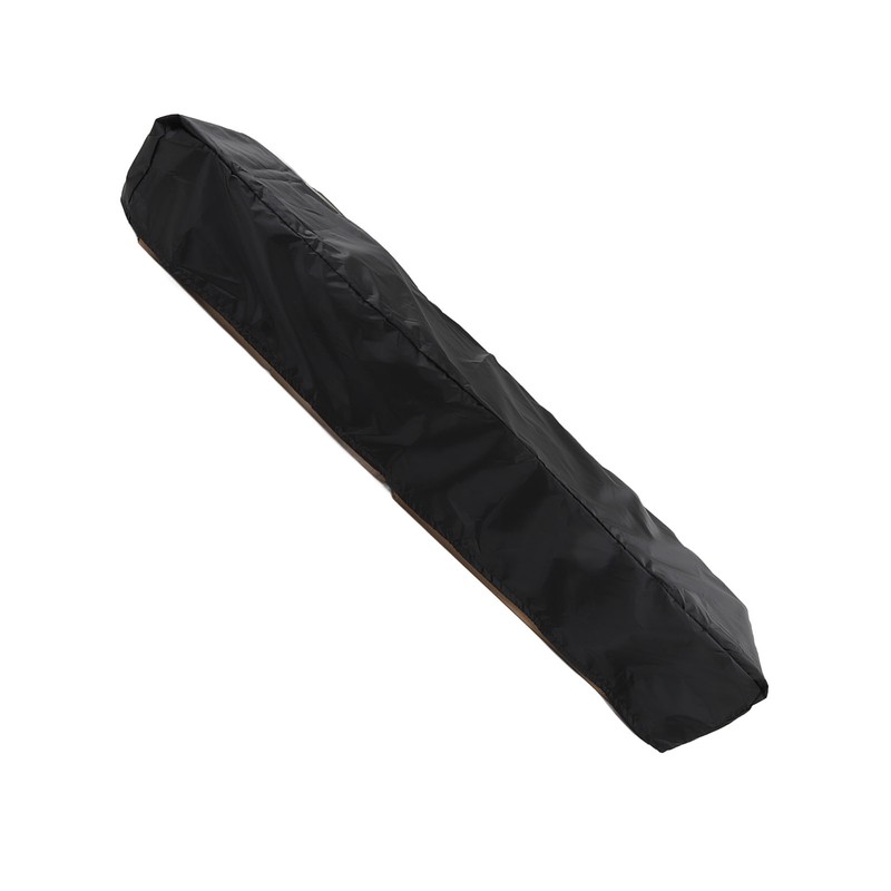 Piano Keyboard Dust Cover Waterproof Breathable Stretchy Black Electric Piano