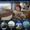 acegoo USB Socket 12V Outlet Campervan CNC Aluminum 48W with