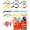 UpBrands 120 pulseras con cierre para la amistad, incentivos para