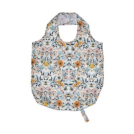 Ulster Weavers Bee Bloom Foldable Polyester Shopping Bag, Multi-Colour, Multi-Colour, Contemporary, multicoloured, Contemporary