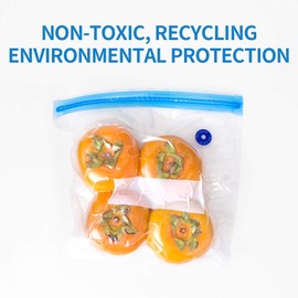 Sous Vide Bags Kit, 20 BPA Free Vacuum Sealed Bags Food Storage Bags for Food Sealing - 2 Different Sizes, Sealed, Reusable, Convenient, Portable