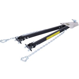 Universal 5000 Lbs Car Rv Tow Bar With 2 Inch Coupler Flat Or Dinghy Towing Vehicle EquipmentColor: as Pic Color