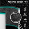 HEPA Filter Replacement Compatible with Dyson HP01 HP02 HP03 DP01