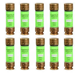 10-Pack New FRN-R-6 FRN-R-6A 250Vac Time Delay Fuse,FRN-R-6A Current Limiting Class RK5 Fuse