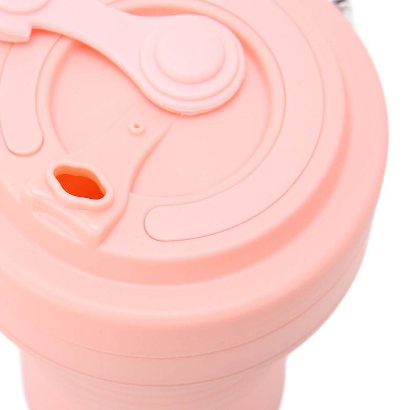 Folding Coffee Cup Silicone Heat Insulation Good Sealing Collapsible Water