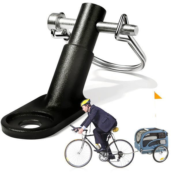 Bicycle trailer coupler, bicycle trailer coupler, bicycle trailer coupler, bicycle trailer coupler attachment connector