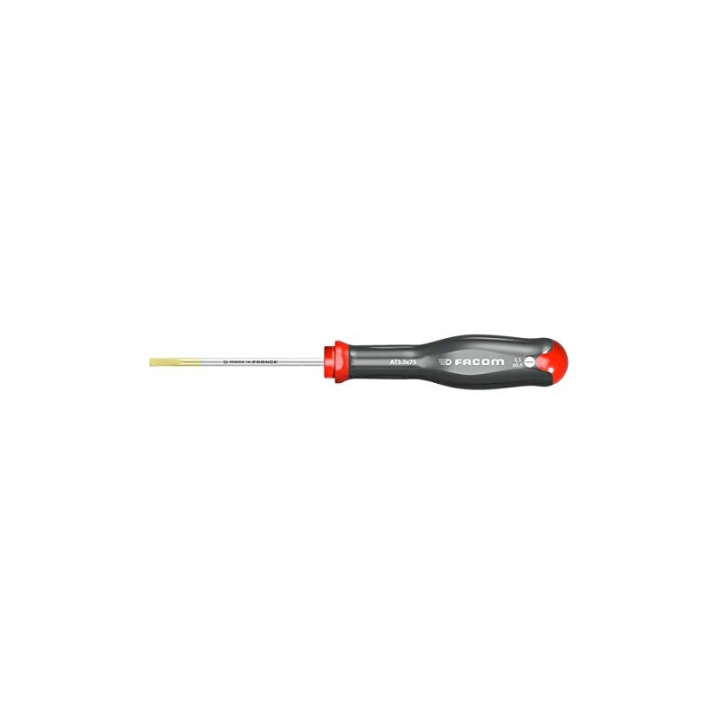 Facom at 2.5 X 75 mm Protwist Screwdriver for Slotted