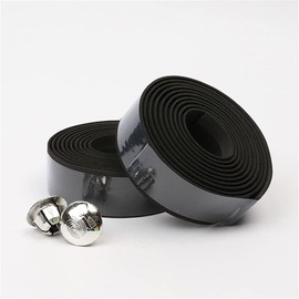SquarezhenBo 2Pcs Black Anti-slip Bicycle Handlebar Tape Sponge Mountain Bike Bicycle Handlebar Tape Black Excellent and Practical, Handlebar Tape, Components and Parts