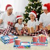 50Pcs Christmas Party Supplies Movie Night Paper Snacks Boxes Xmas