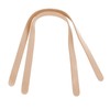 2Pcs Leather Bag Handles 25.6in Long 0.7in Wide Synthetic Leather