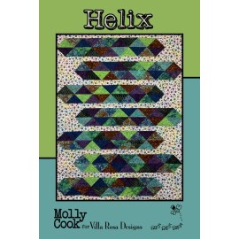 Molly Cook/Villa Rosa Designs Helix Quilt Pattern- A Fat Quarter Quilt