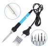 60W Adjustable Temperature Electric Welding Solder Soldering Iron Tool With