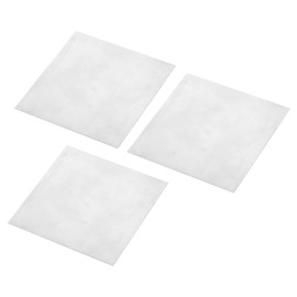 QUARKZMAN 3 Pezzi Lamina Di Nichel Puro, Lamina Di Nichel Puro 99.6% 0.02"x3.94"x3.9"(0.5x100x100mm) Anodizzato Per Galvanotecnica Laboratorio Scientifico Industria Fai Da Te Artigianato