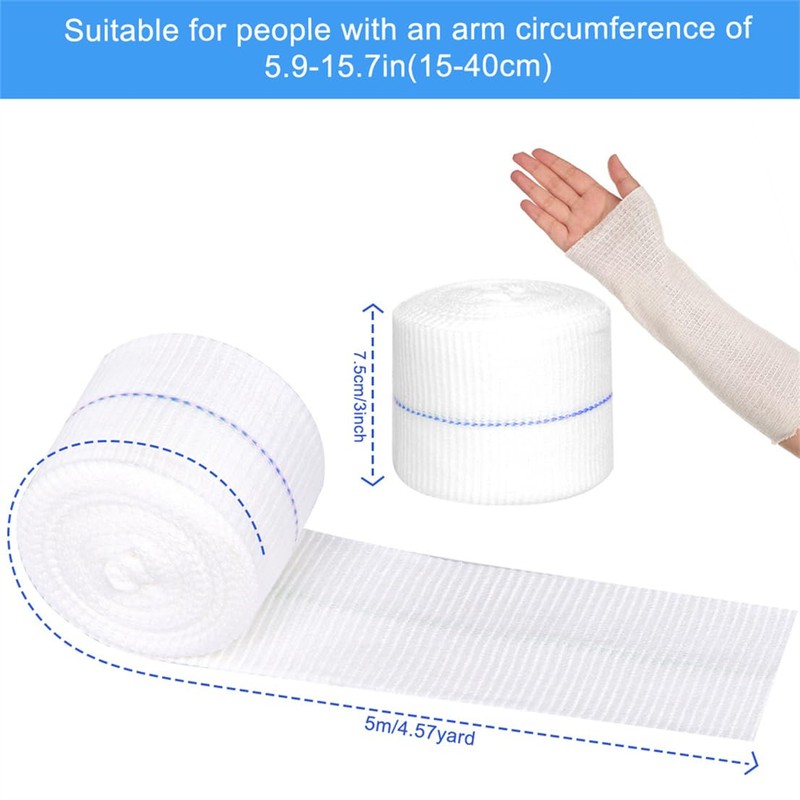 Eyerayo Elastic Tubular Support Bandage Dressing Retention Bandages Arm Stretch