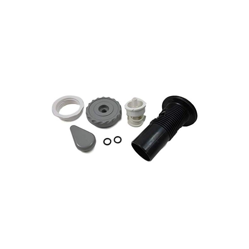 Air Control Valve 18 Scallop Gray 1" Spa Hot Tub