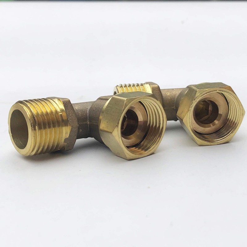 MISSMIN Water line adapter IPS 1/2 eblow male to female