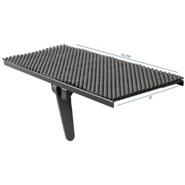 Mount Plus 05-01 2 Pack Top Shelf TV Mounting Bracket 12-inch Wide Platform | Holds Speaker, Streaming Device | Made for Apple TV and Remote (2 Pack)