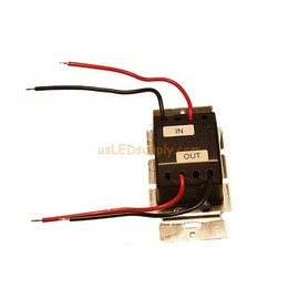 PWM LED Slide Dimmer 8A (Wall Plate) Low Voltage 12v/24v DC (Bottom Switch)