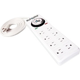Hydrofarm TMSP8 Surge Protector with 8 outlets & Timer