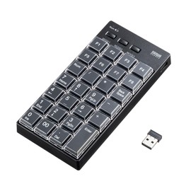 Sanwa Supply NT-WL26BK Programmable Numeric Pad (2.4G Model)