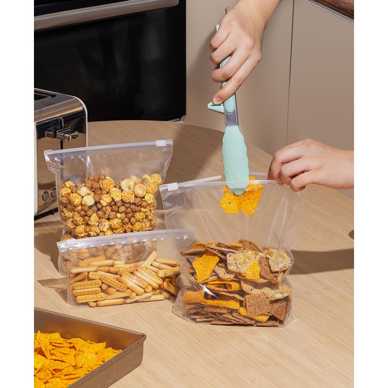 Slider Pint Food Storage Bags- 100 Count, BPA-Free, 2 Mils