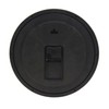 School Smart Wall Clock, 13 Inches, White Dial and Black
