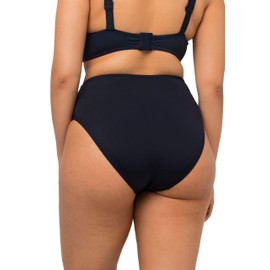 Ulla Popken Ladies Plus Size Bikini Briefs, navy