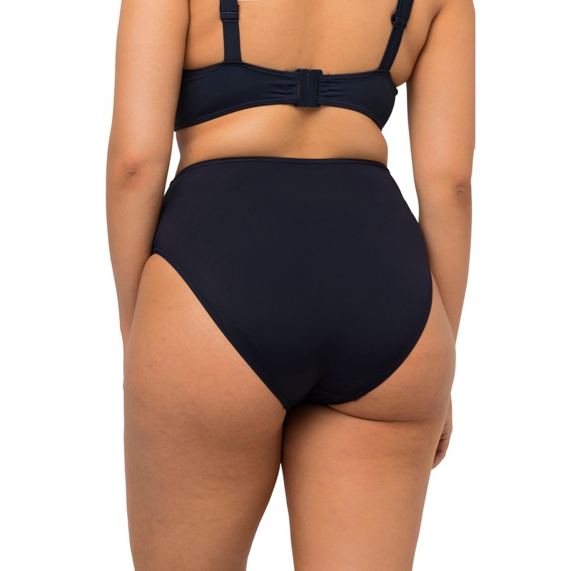 Ulla Popken Ladies Plus Size Bikini Briefs, navy