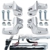 TIGERSGATE Driver Floorboard Relocation Brackets Compatible with 2014-2023 Harley Some
