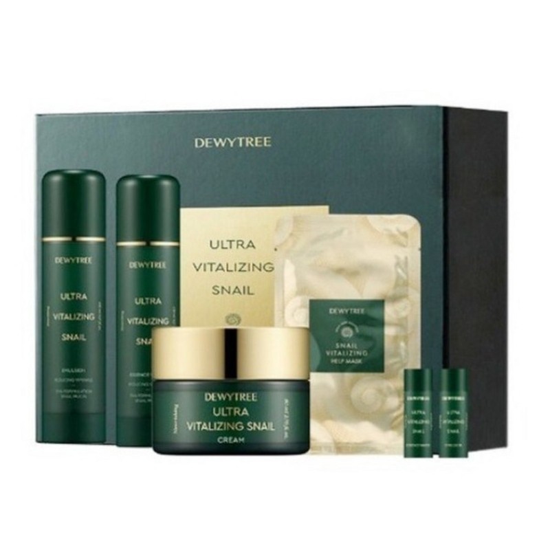 Dewytree Ultra Vitalizing Snail 3-Piece Set / Snail Cream, 1