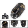 muge racing Gear Shift Knob,Universal Carbon Fiber Forged Pattern Car