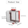 Hdtyyln 1 Pcs Emergency Stop Button Cover, Transparent Stop Button