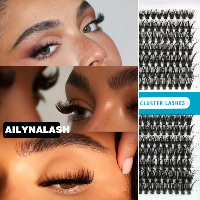 Natural Lash Clusters Kit 30D 40D D Curl Lash Clusters