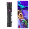 UV 395nm Flashlight USB Rechargeable Portable Handheld UV Flashlight Detection