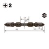Vessel RBT3P2065-BL REBRATION BIT BL Double Ended + 0.08 x
